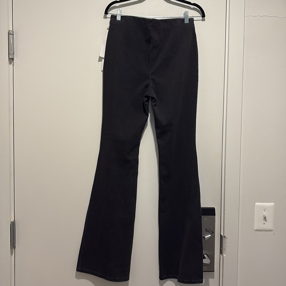 Good American Black Boot Cut Flare Jeans